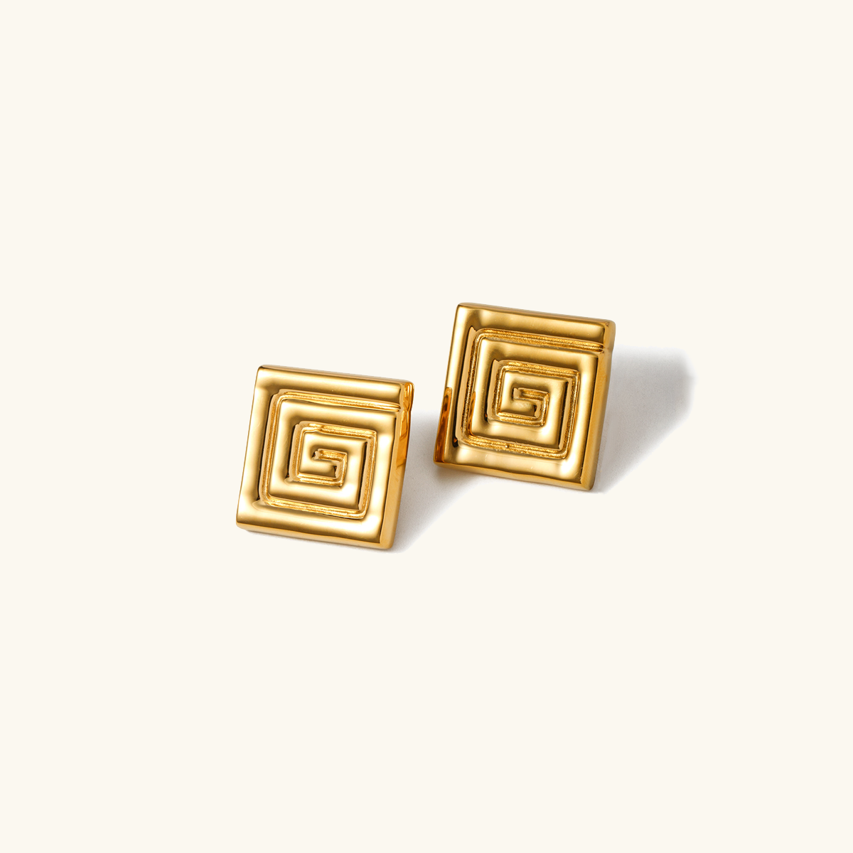 Whispering Gold Spirals