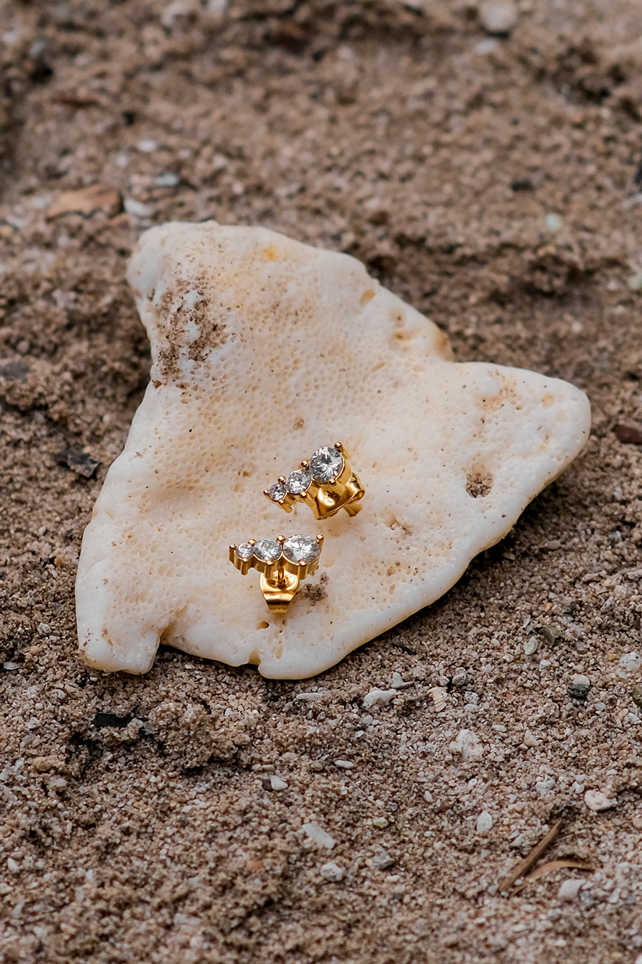 Lira Radiant Gold Earrings