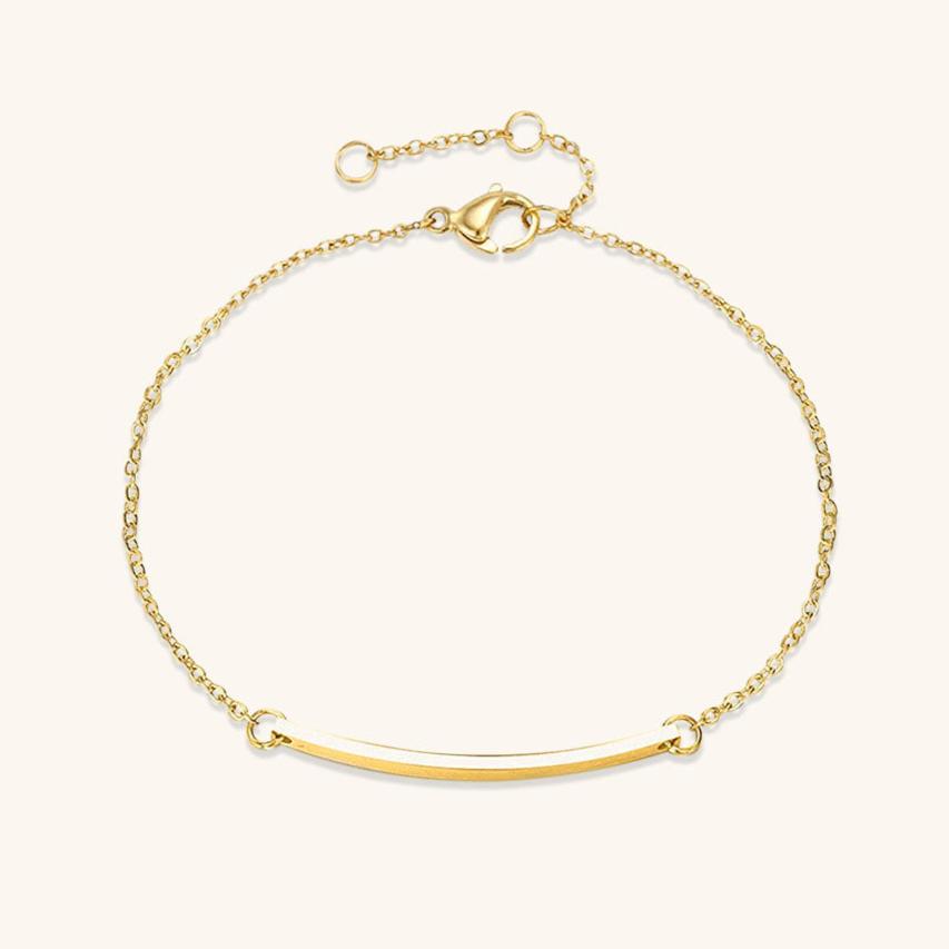 Radiant Gold Chain Bracelet