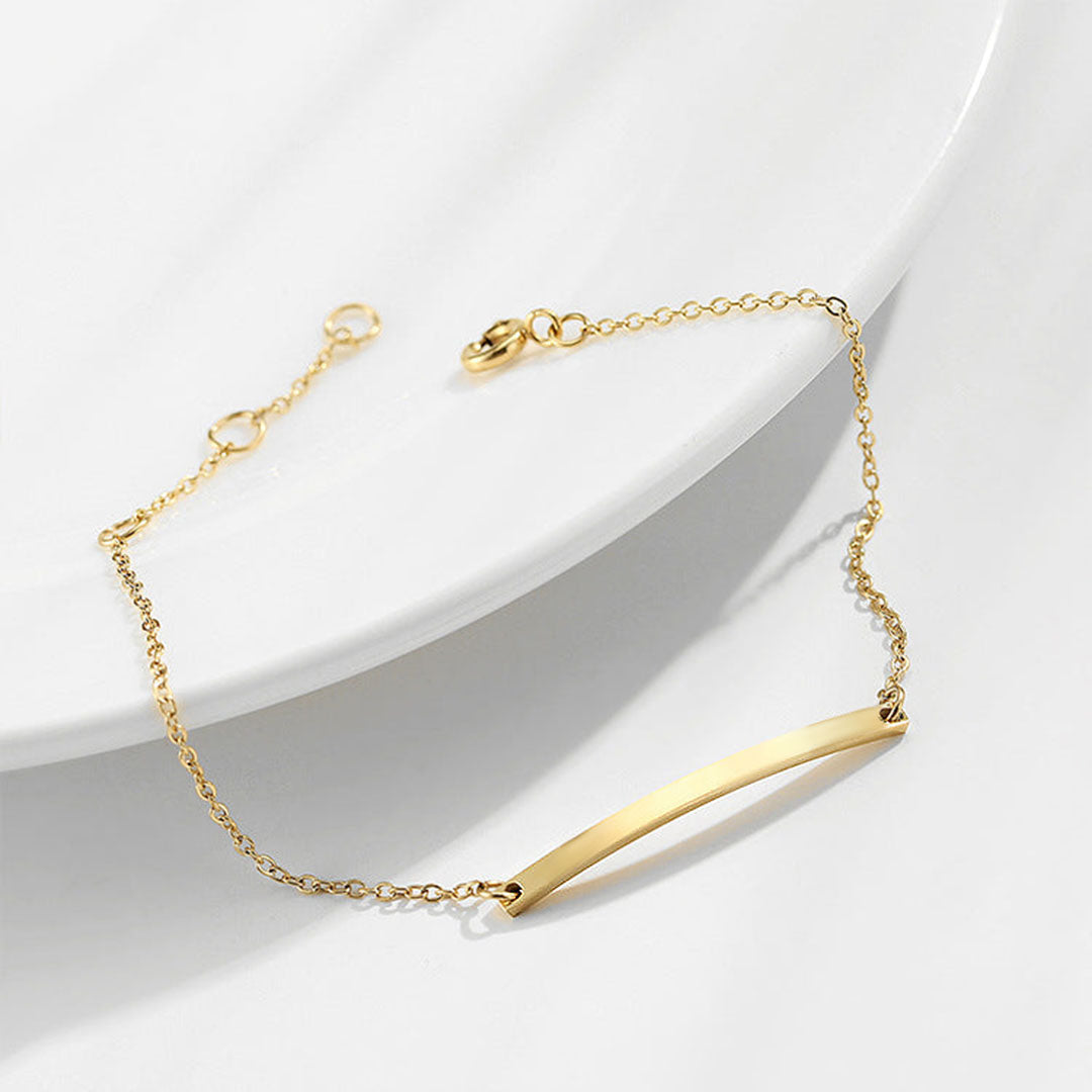 Radiant Gold Chain Bracelet