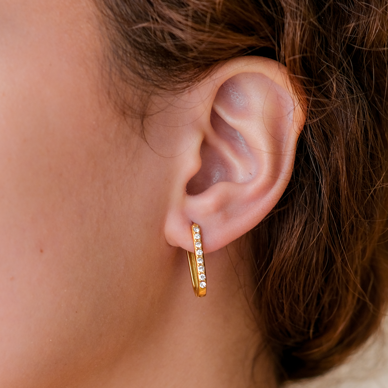 Lumiya Radiant Gold Hoops