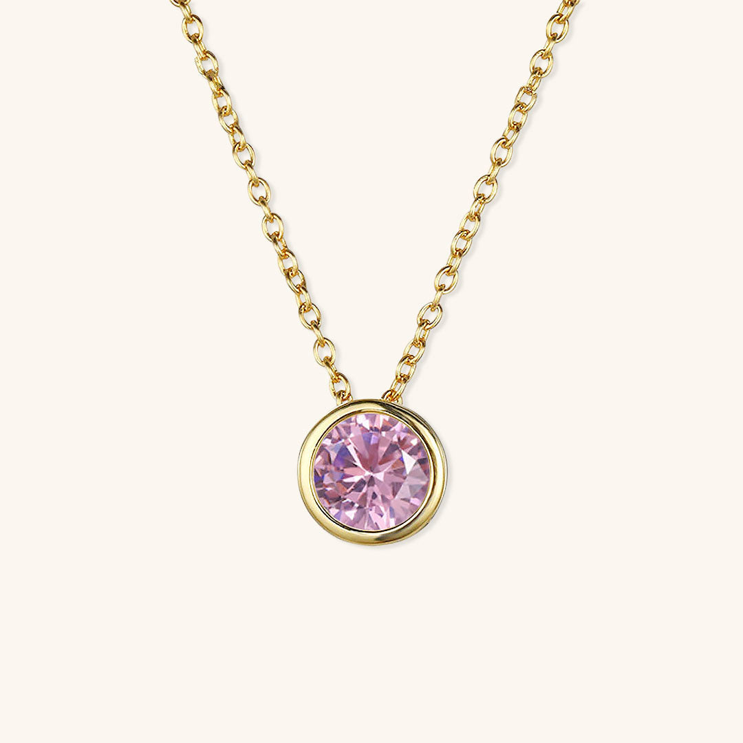 Personalized Birthstone Necklace