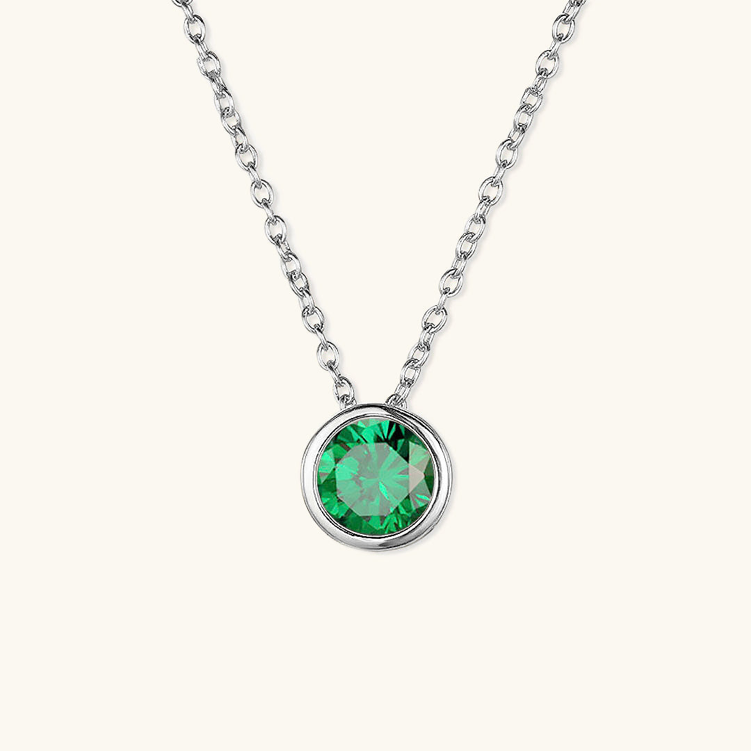 Personalized Birthstone Necklace