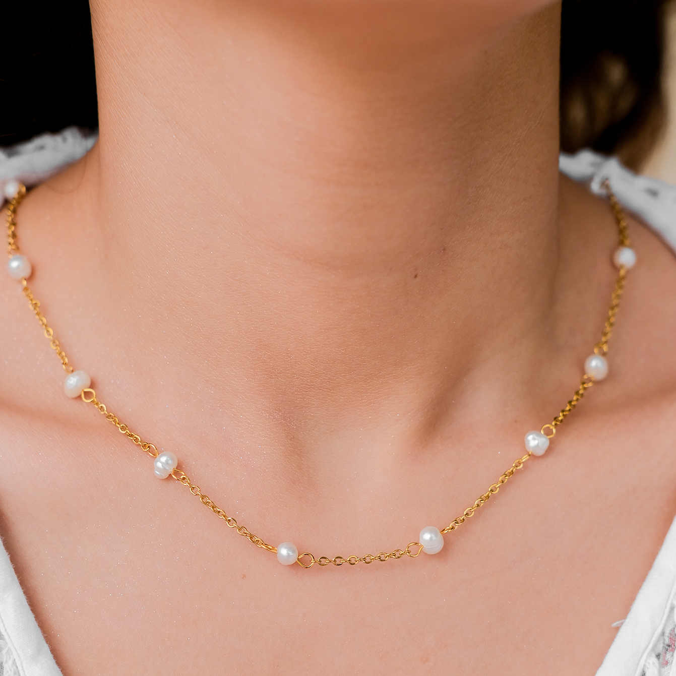 Luxe Pearl Radiance Necklace