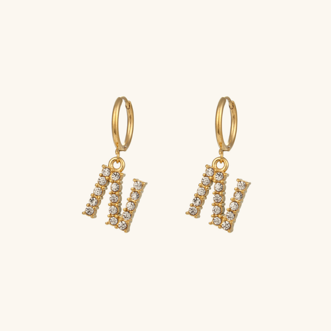 Bespoke Initial Charm Earrings