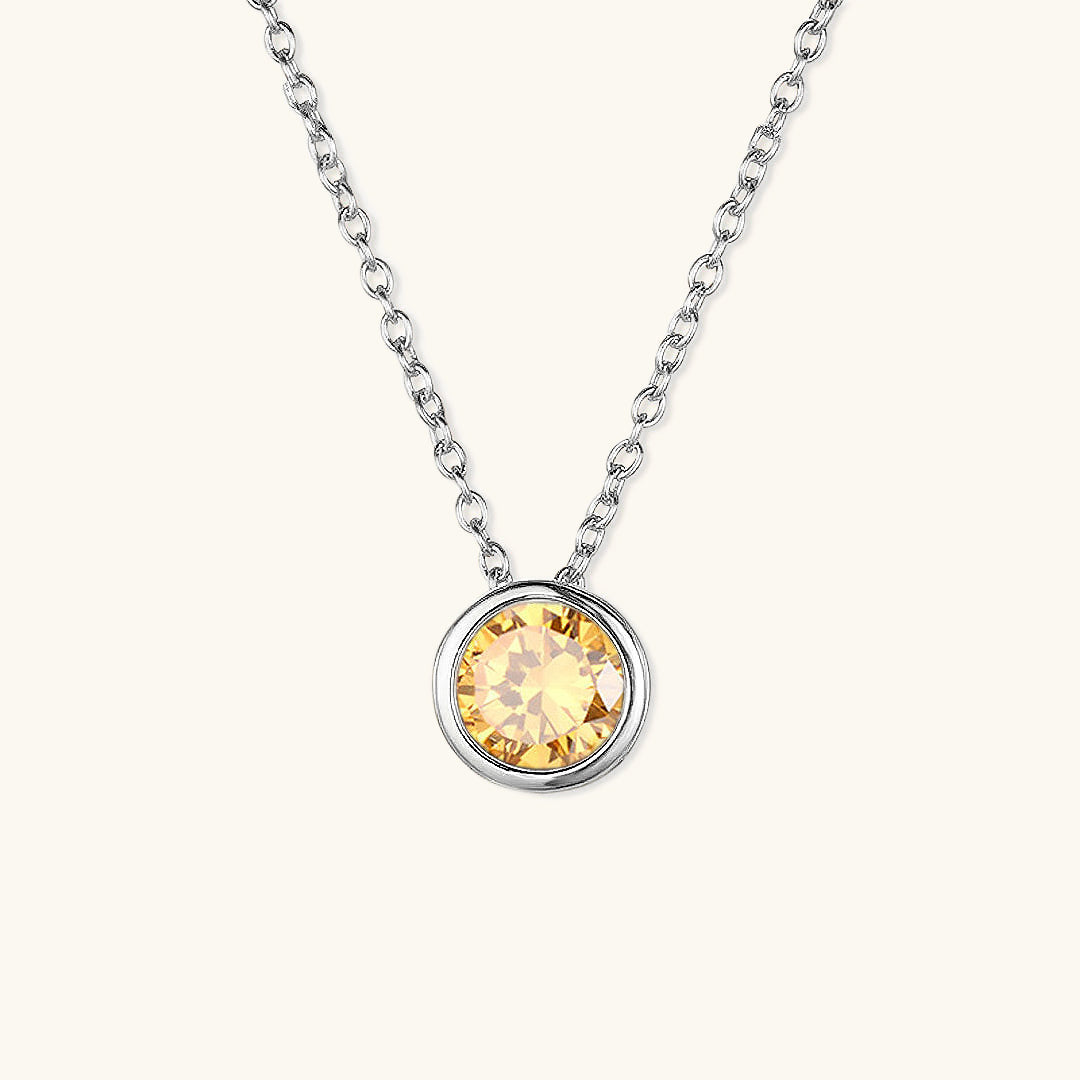 Personalized Birthstone Necklace