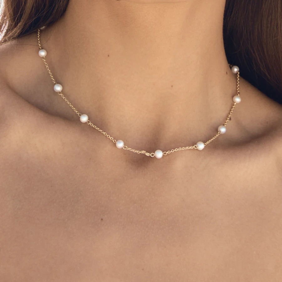 Luxe Pearl Radiance Necklace