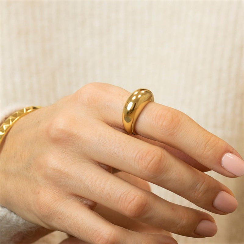 Aura Sparkle Band Ring