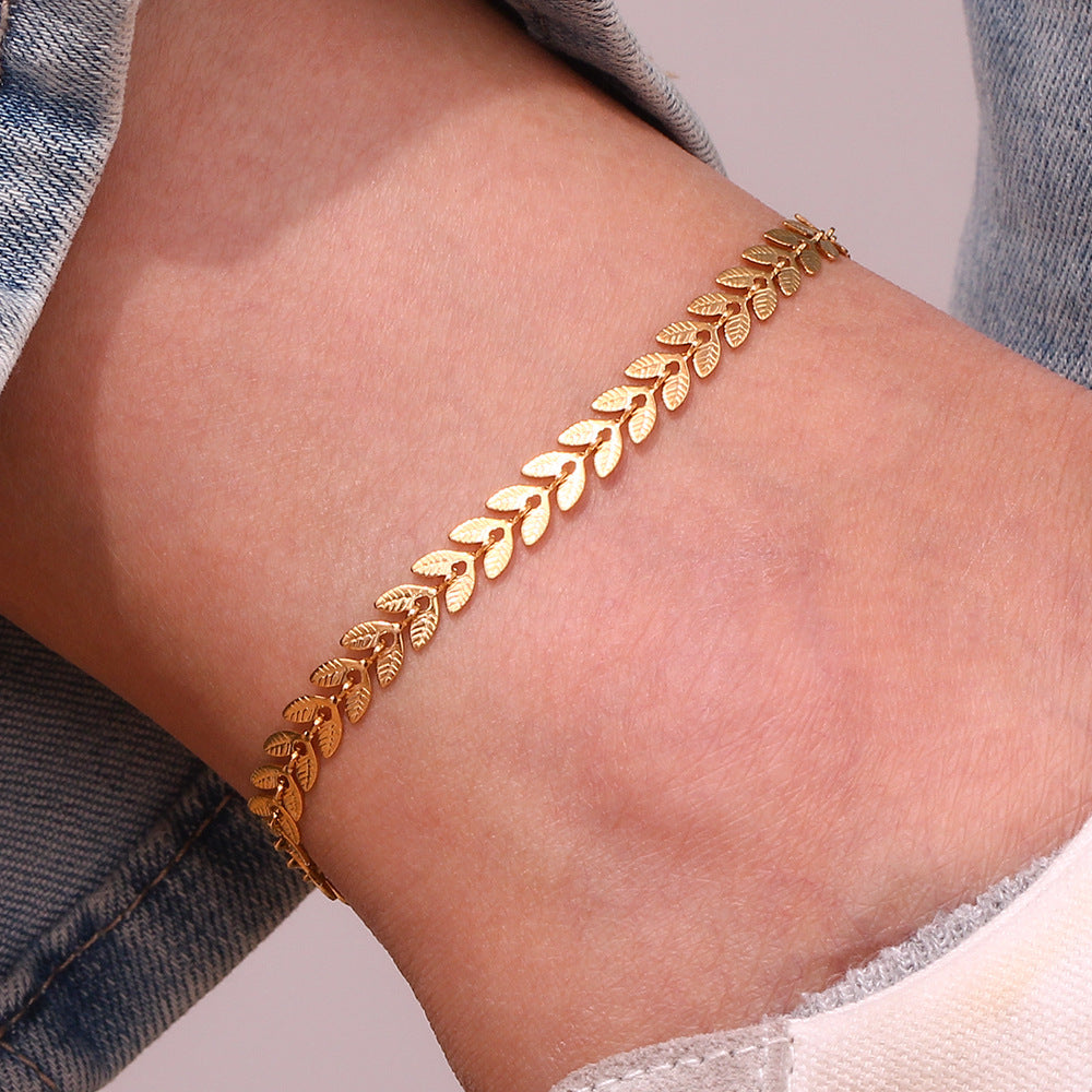 Madeline Gold Anklet Sparkle