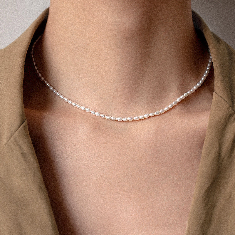 Luxe Pearl Strand Necklace