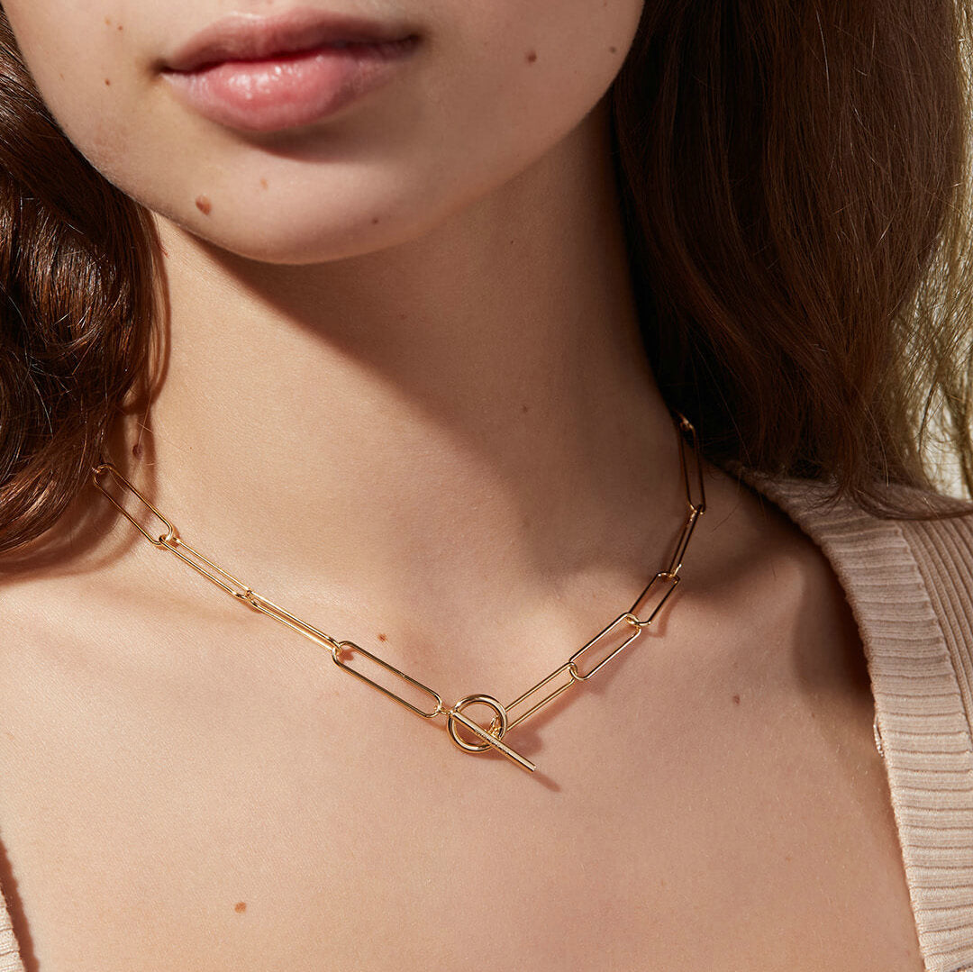Elegant Link Chain Necklace