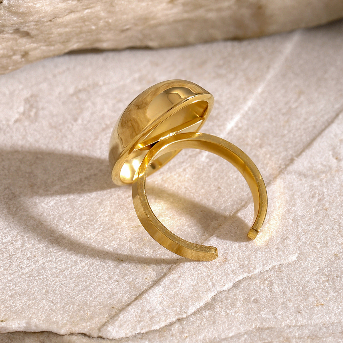Lenora Oval Stone Statement Ring