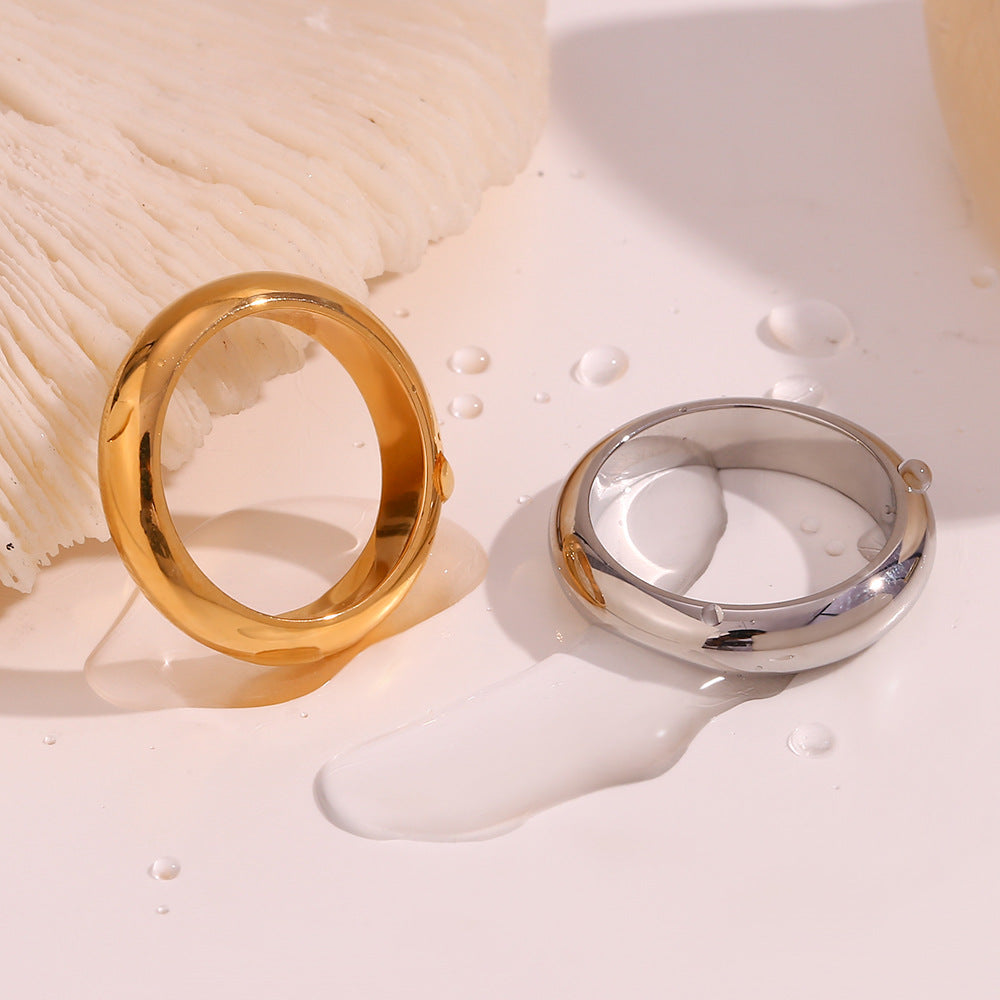 Aura Gold Band Ring