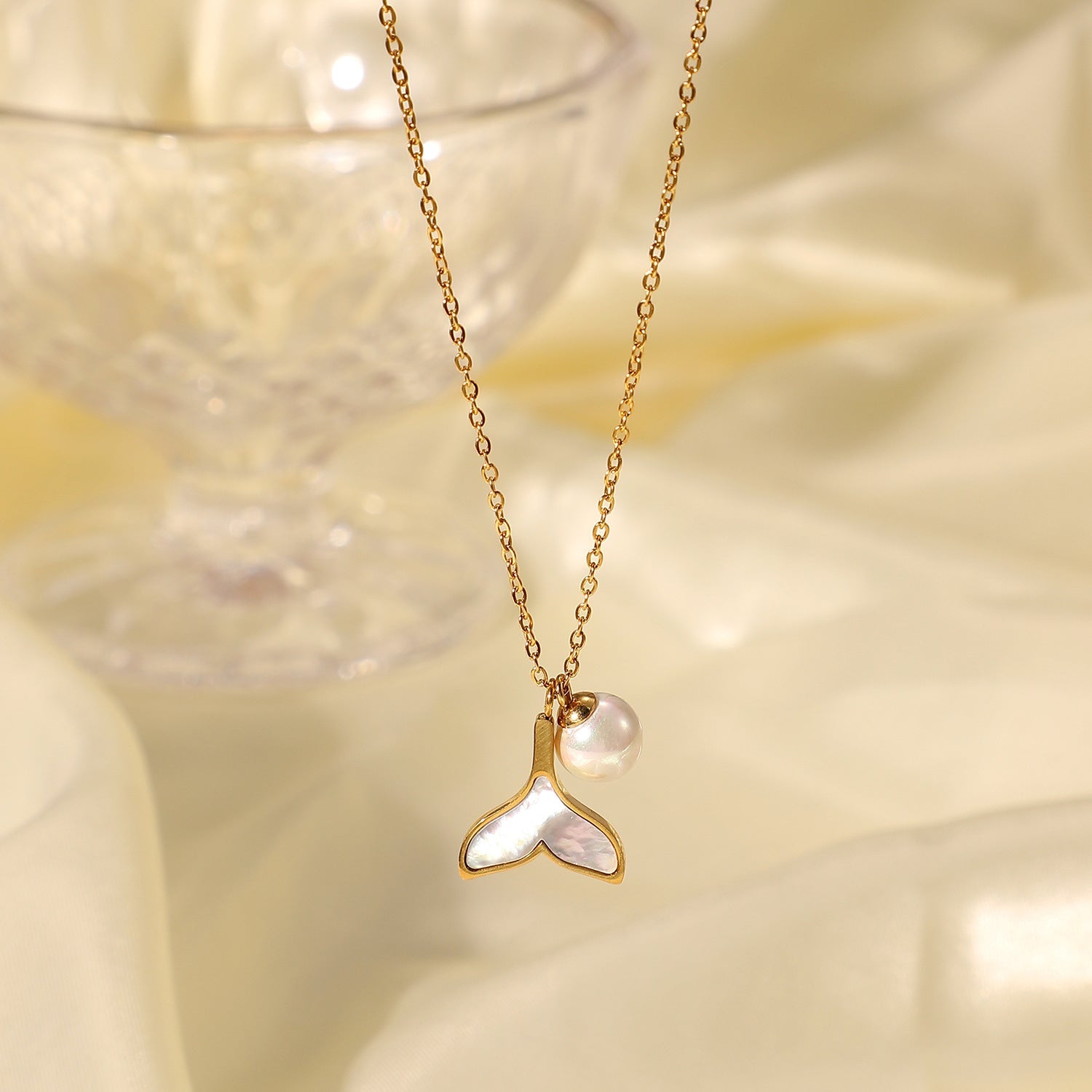 Oceanic Siren Pearl Necklace
