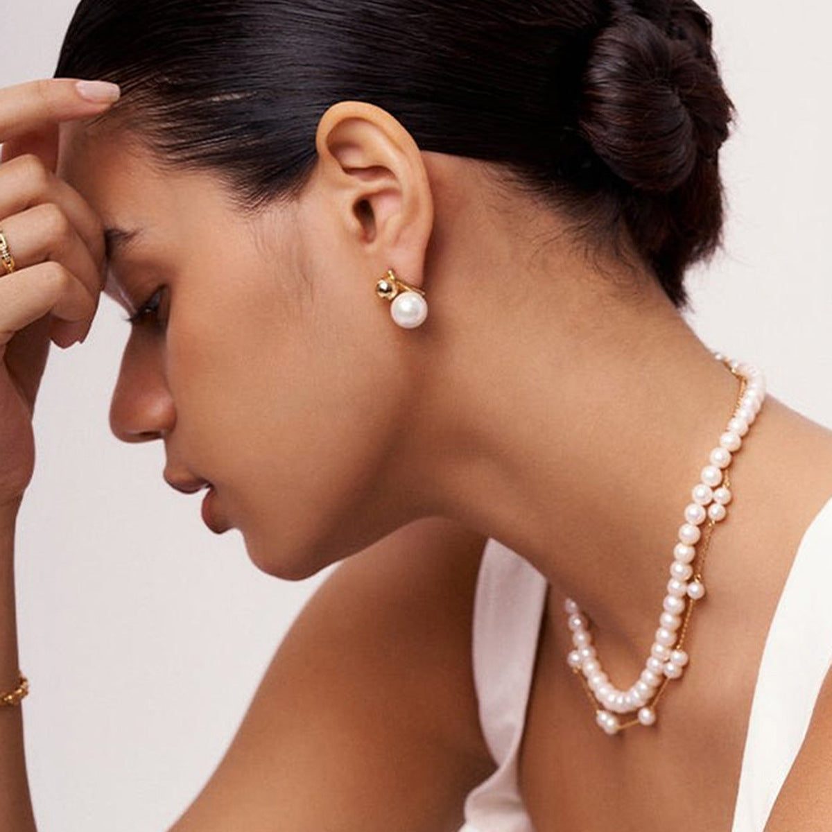 Nautica Pearl Drop Earrings