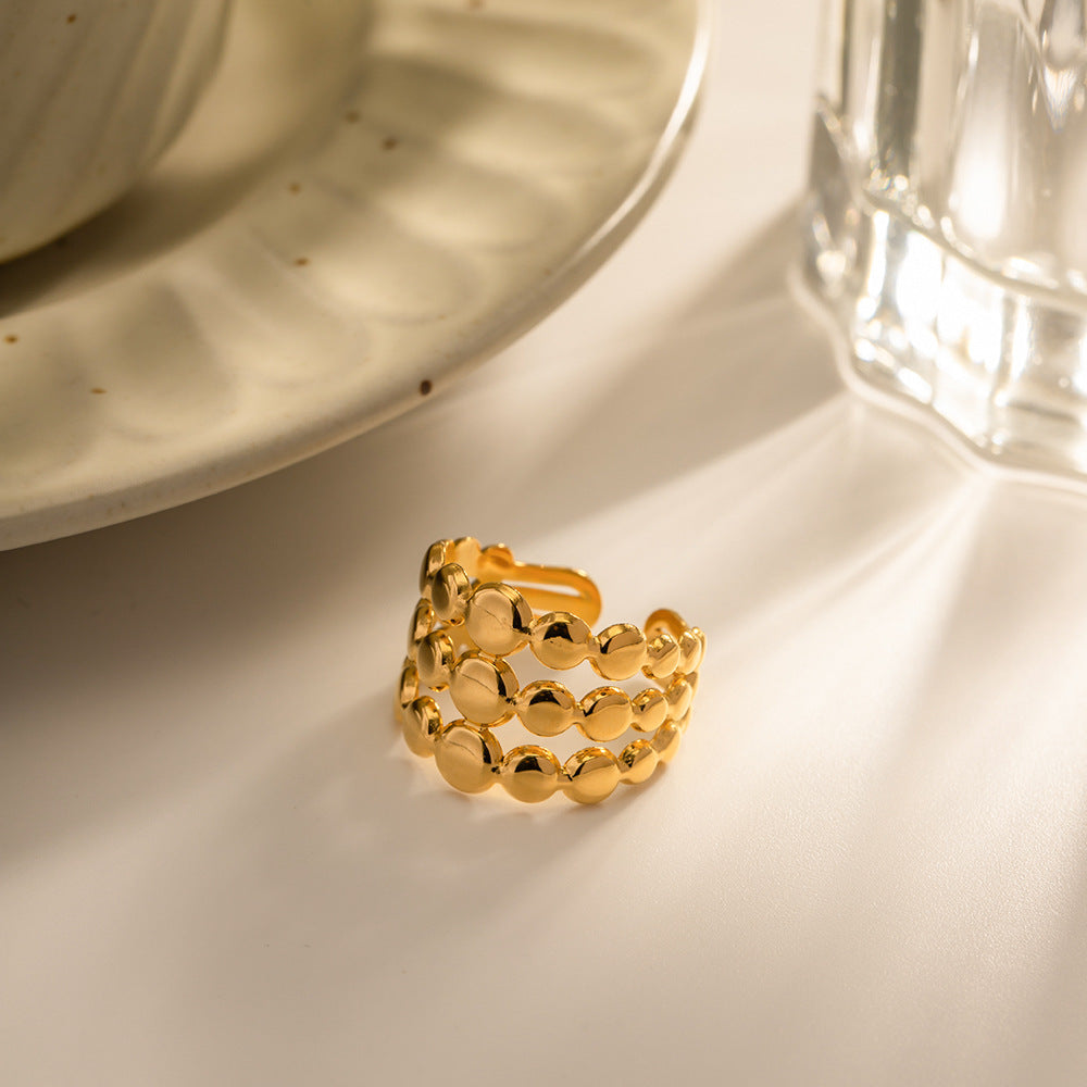 Ethereal Gold Band Ring