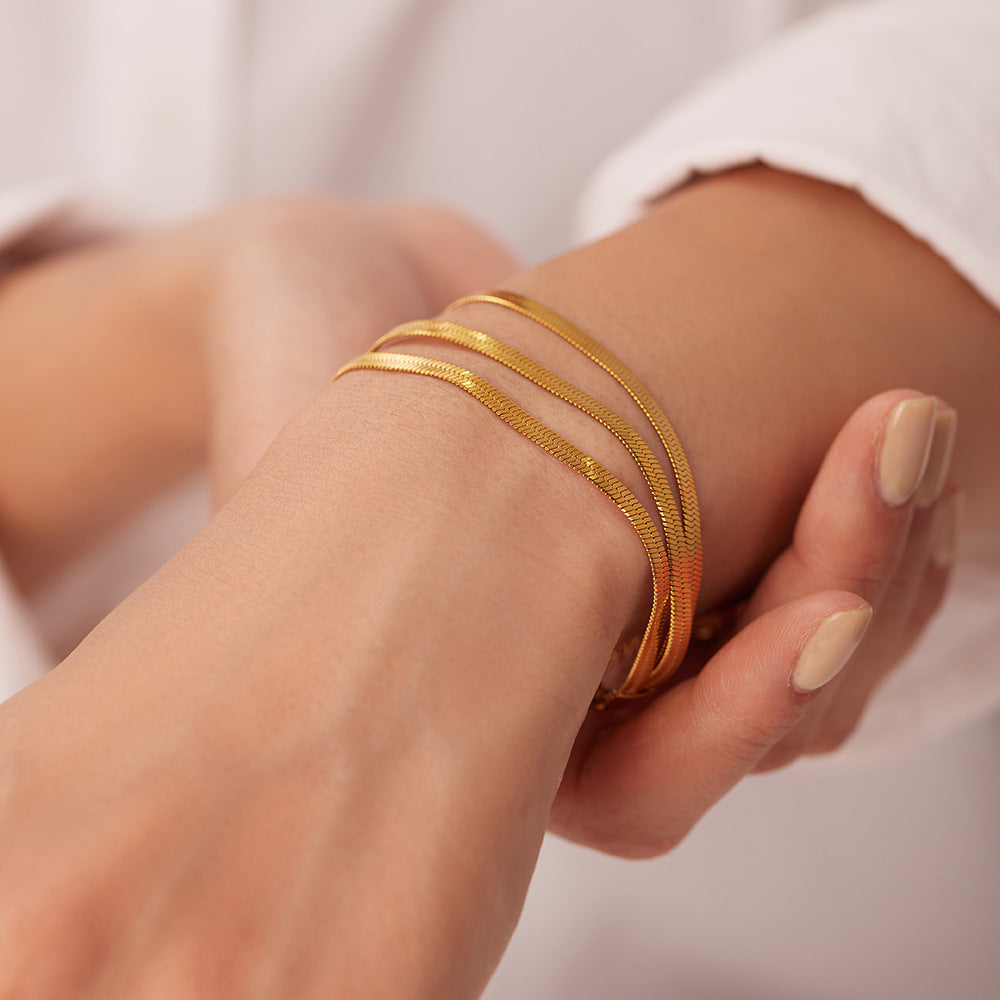 Aria Layered Chain Bracelet