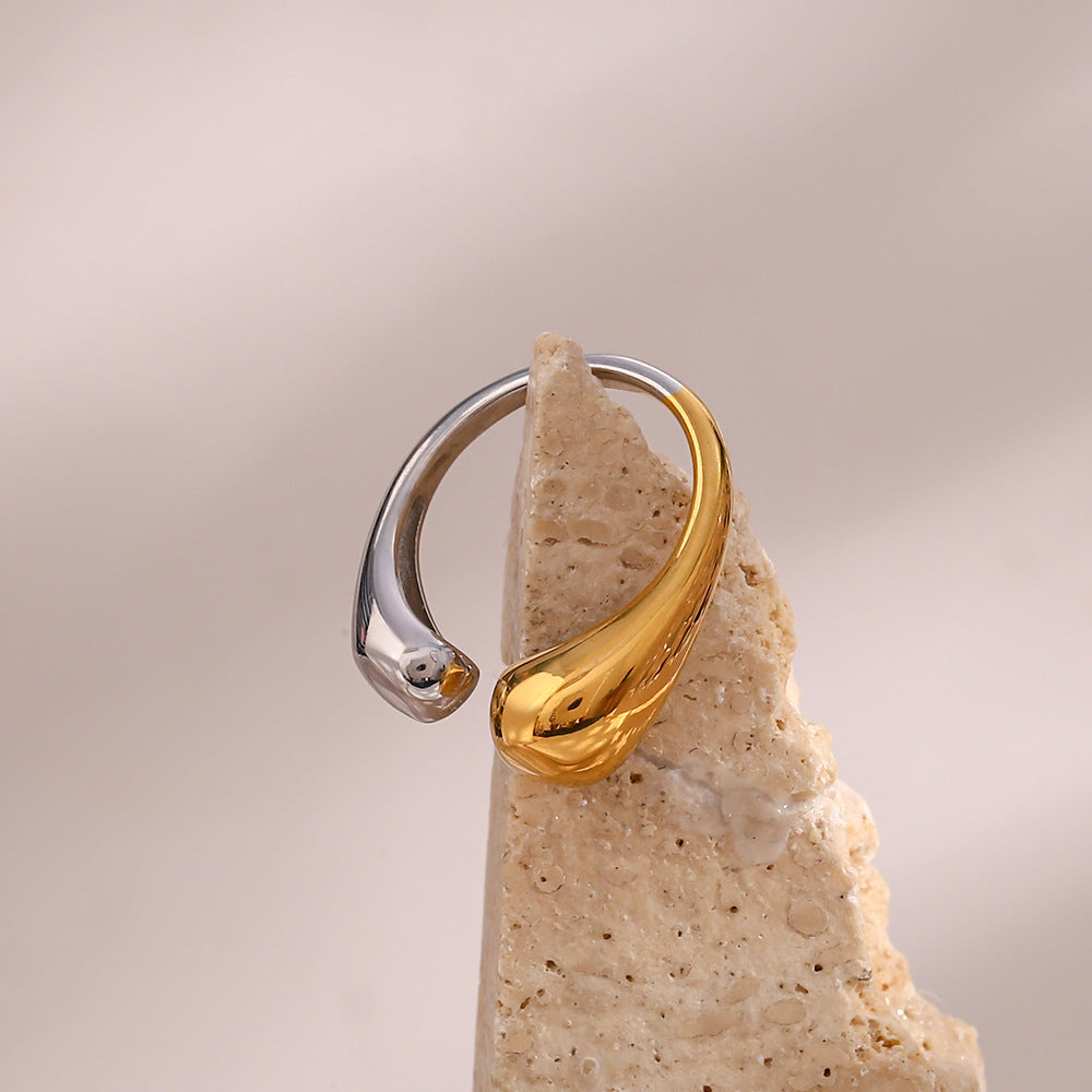 Nova Two-Tone Gold Band