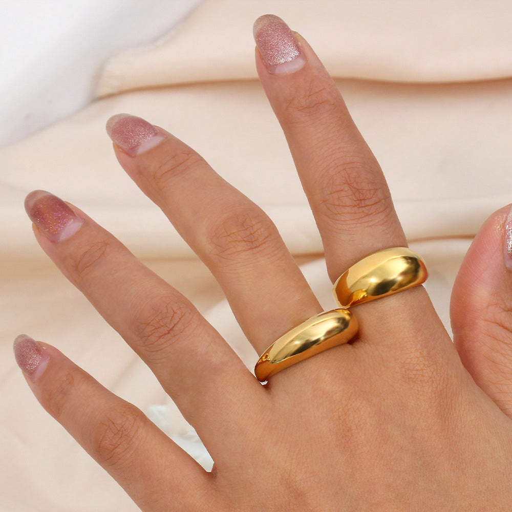 Aura Sparkle Band Ring