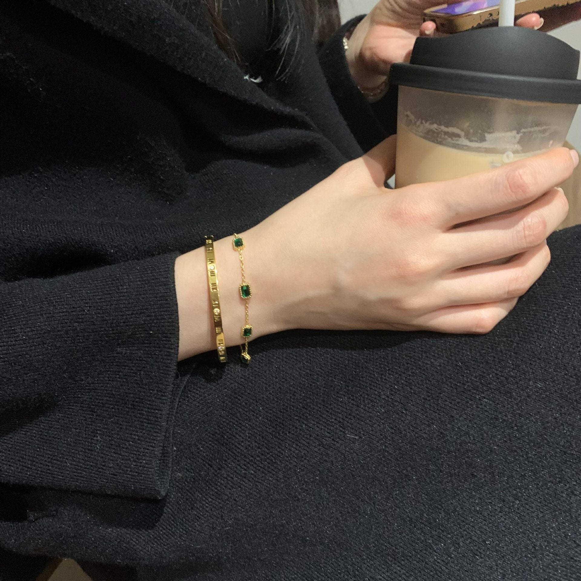 Emerald Radiance Bracelet