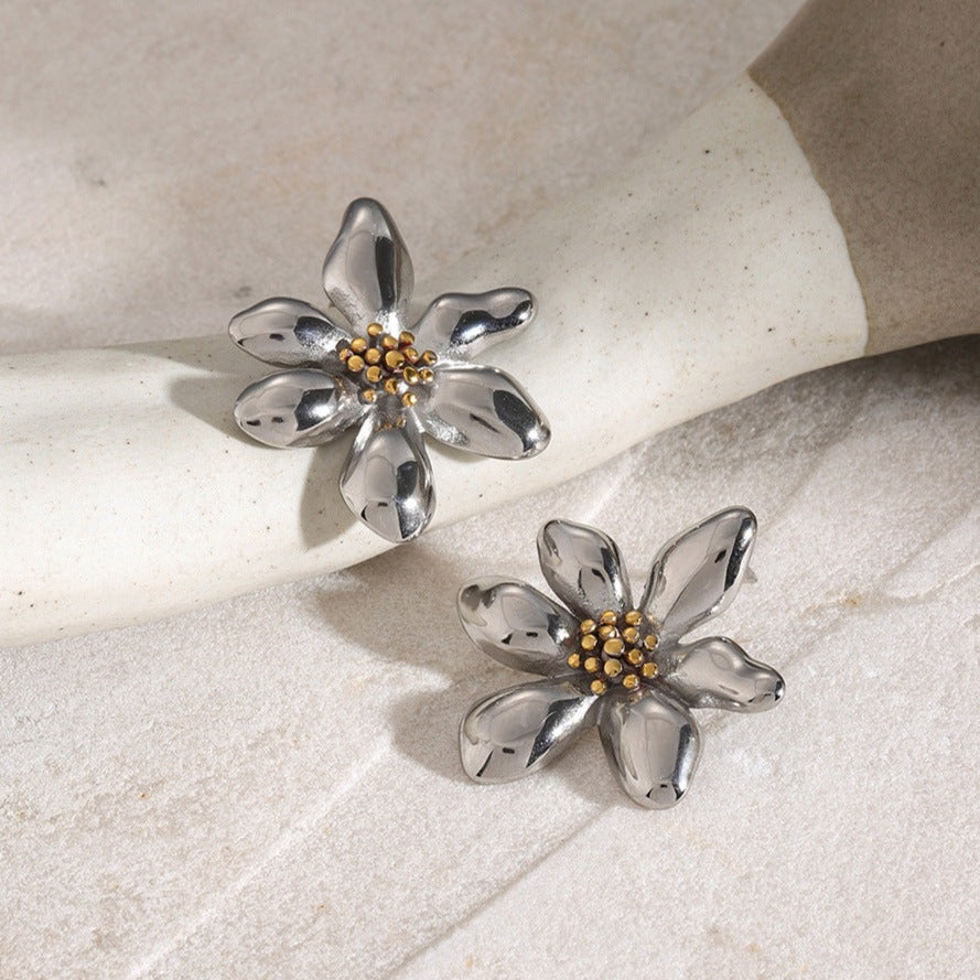 Golden Bloom Earrings