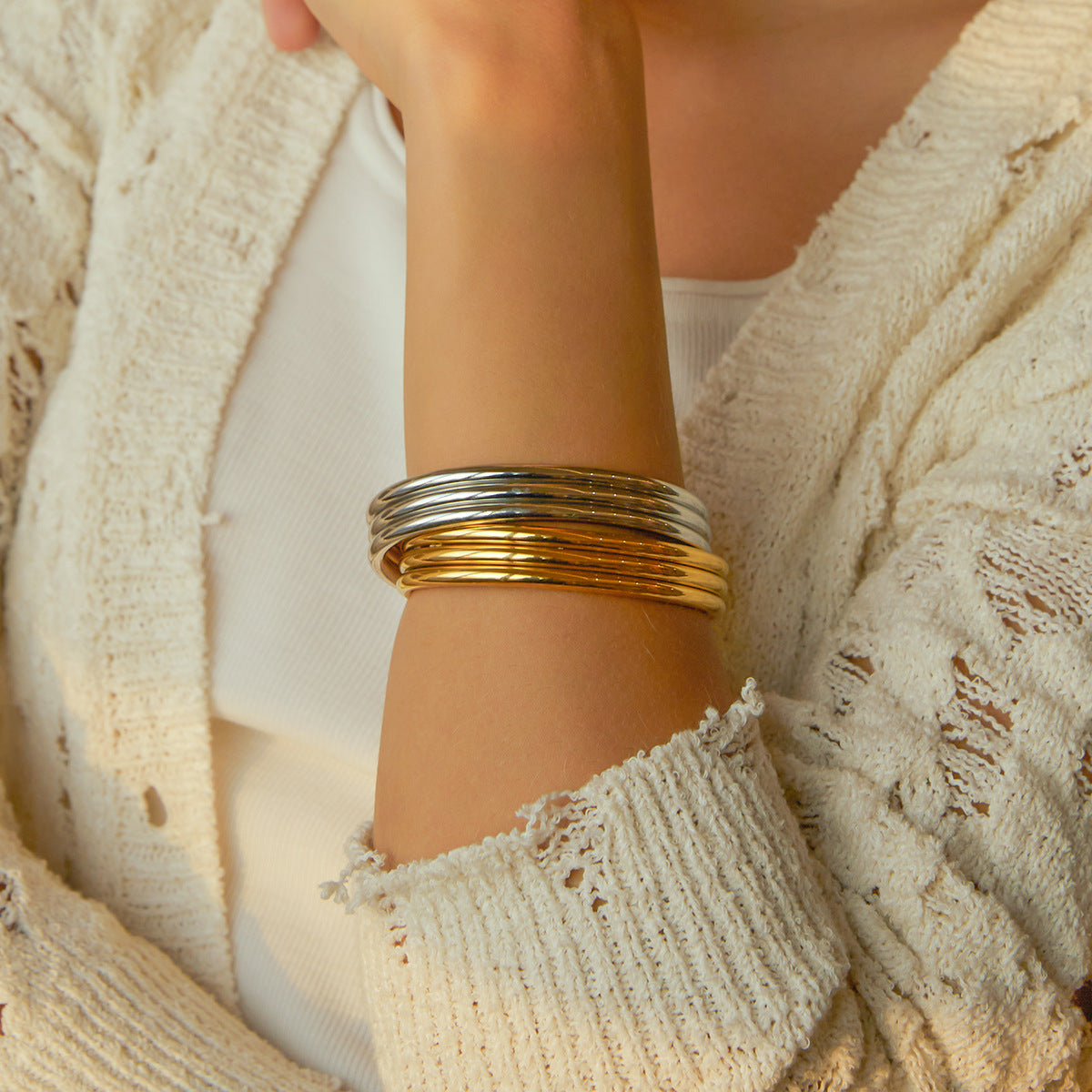 Radiant Gold Bangle