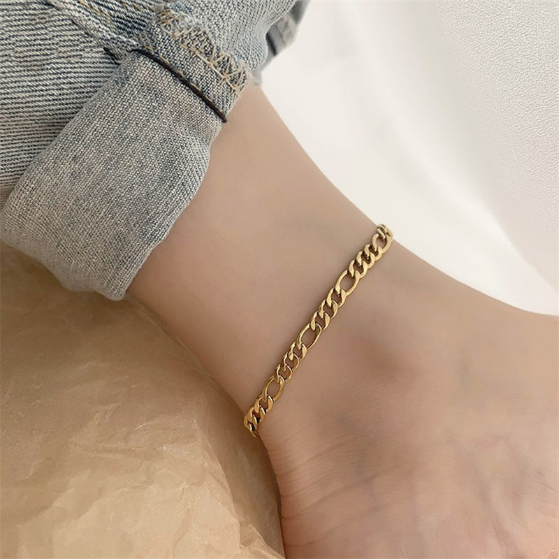 Golden Bloom Anklet