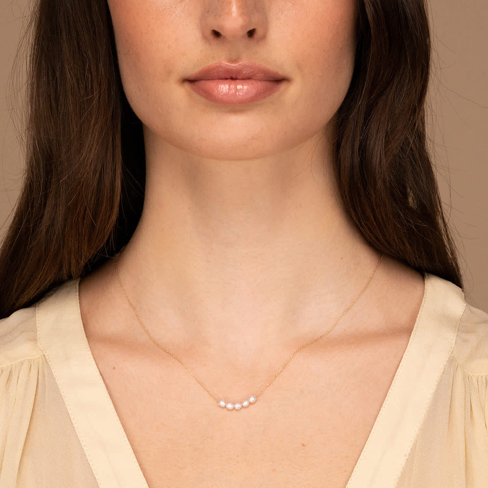 Luxe Pearl Gold Choker