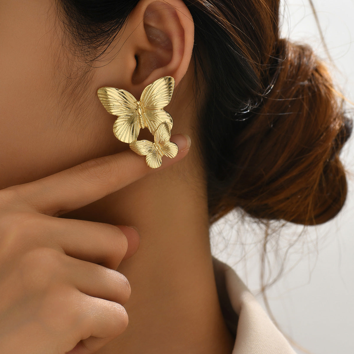 Golden Flutter Earrings
