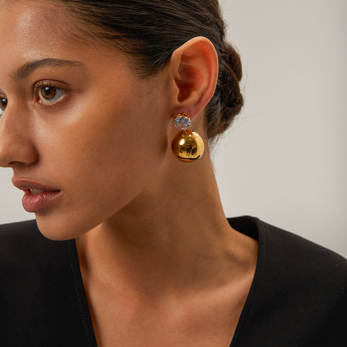 Gretta Radiance Gold Earrings