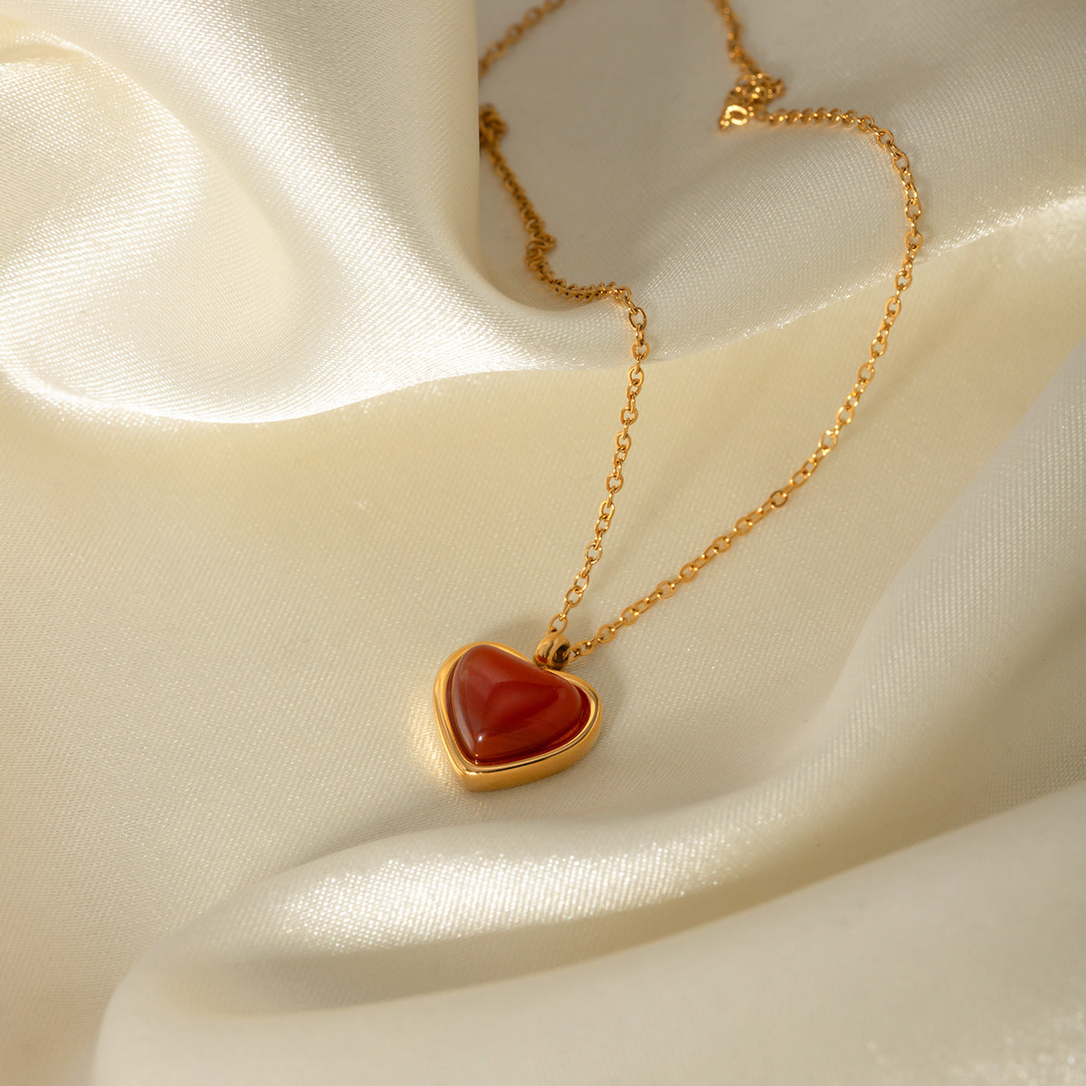 Cecily Radiant Heart Pendant Necklace