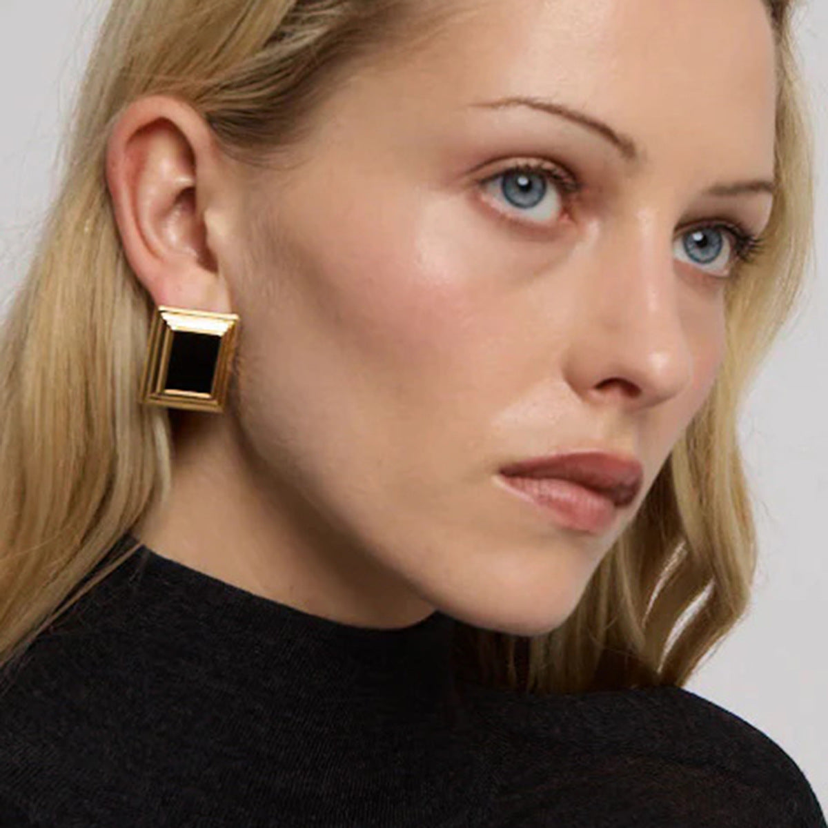 Sybil Enamel Statement Earrings