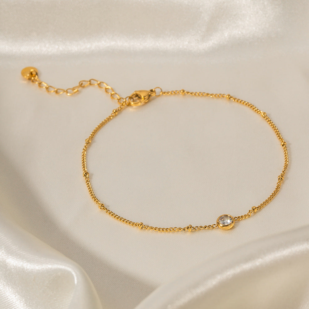 Solstice Gold Anklet