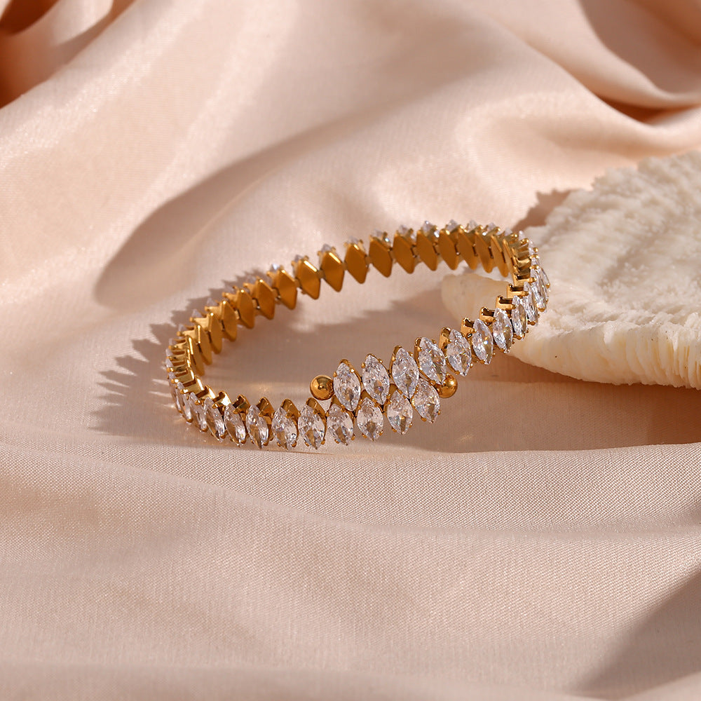 Radiant Eugenia Diamond Bracelet