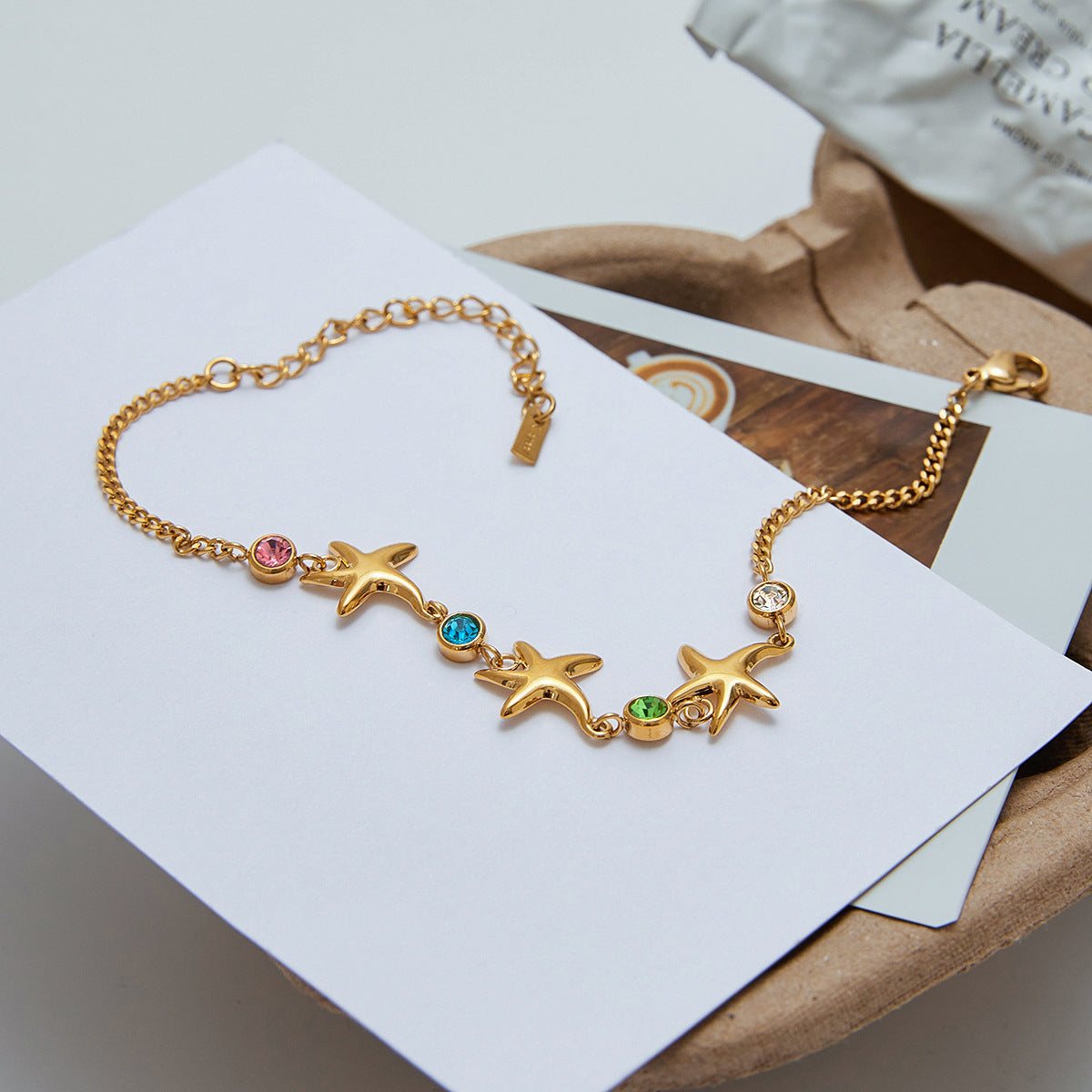 Ocean Whisper Starfish Bracelet