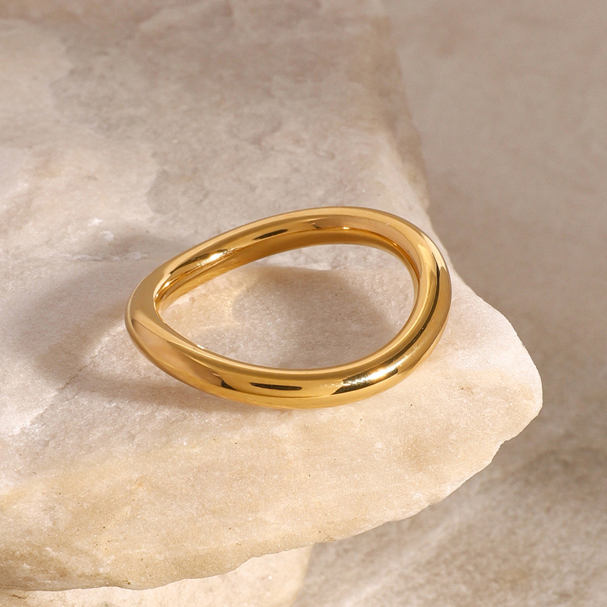 Miley Stackable Gold Bands