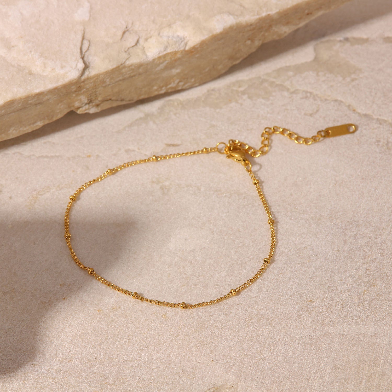 Wren Dainty Gold Anklet