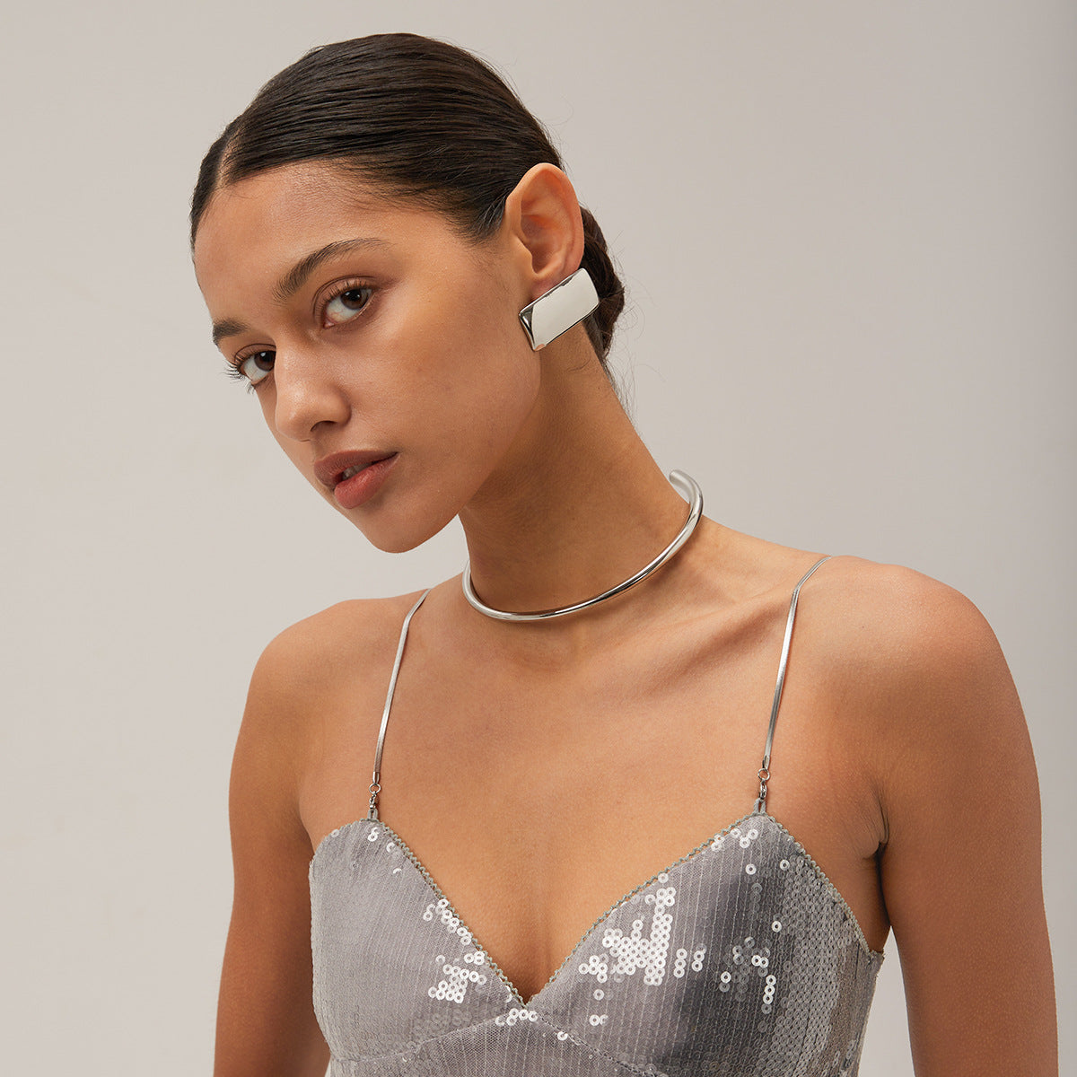 Willia Geometric Gold Earrings