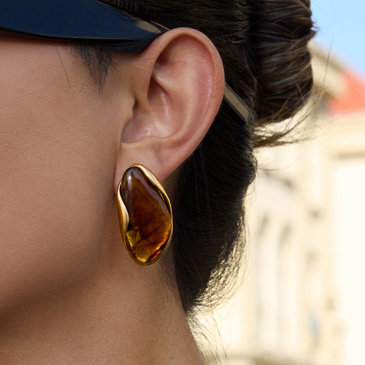 Amelise Gemstone Drop Earrings