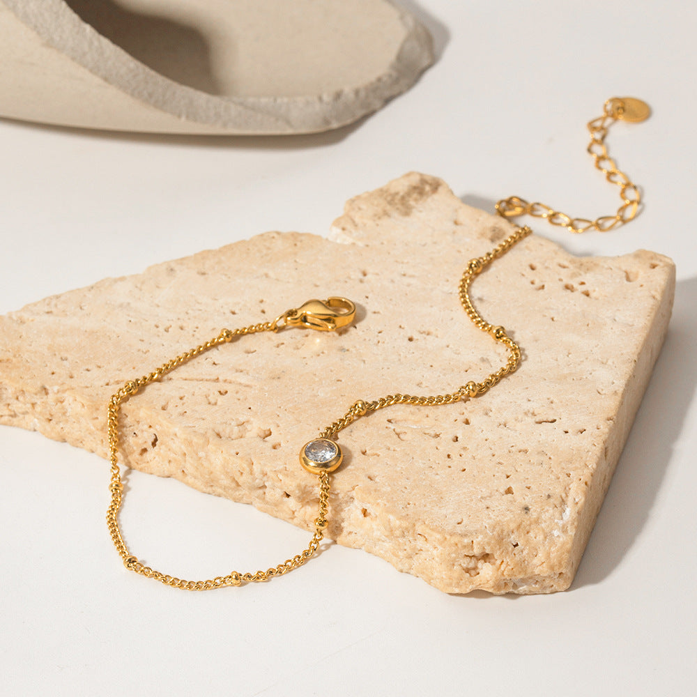 Solstice Gold Anklet
