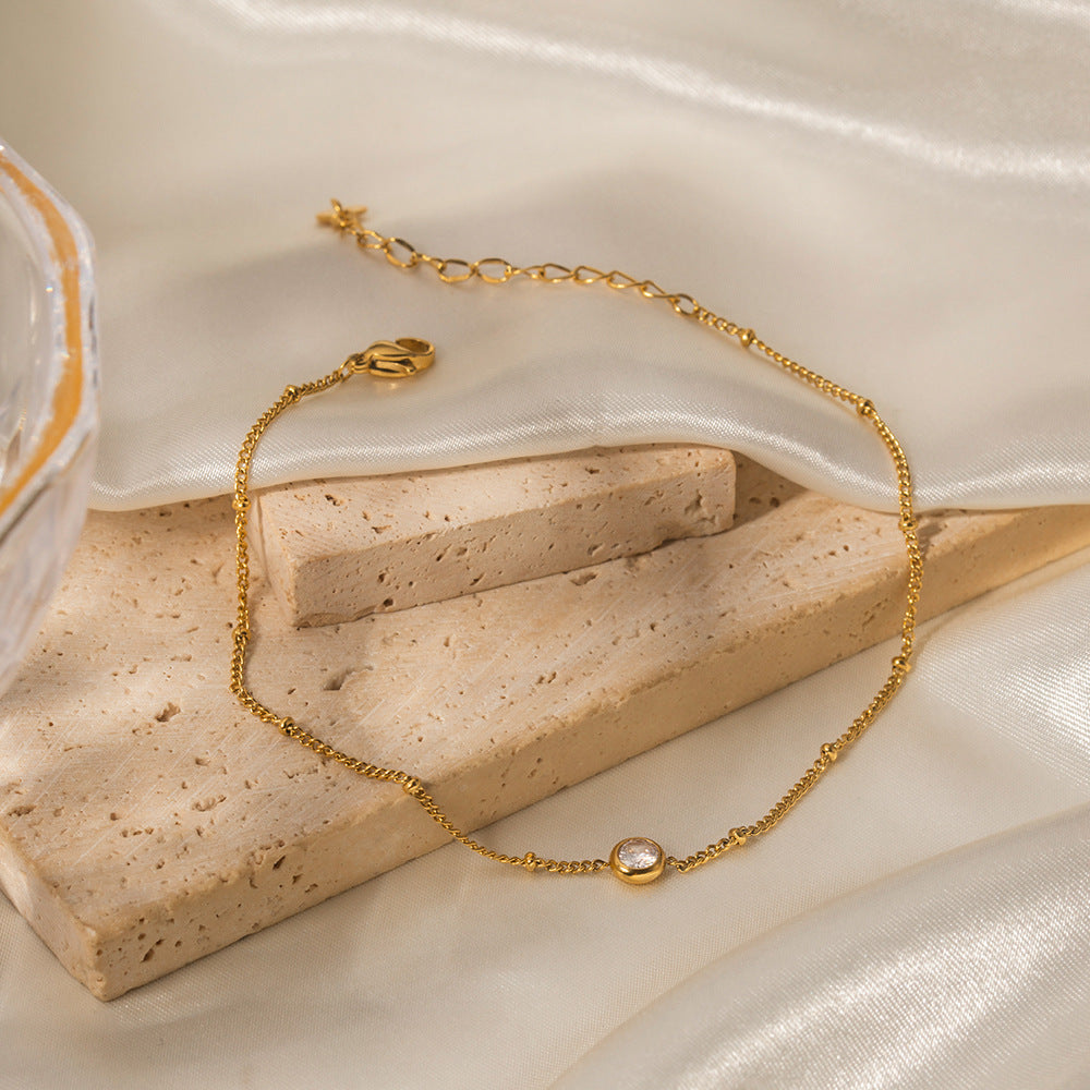 Solstice Gold Anklet