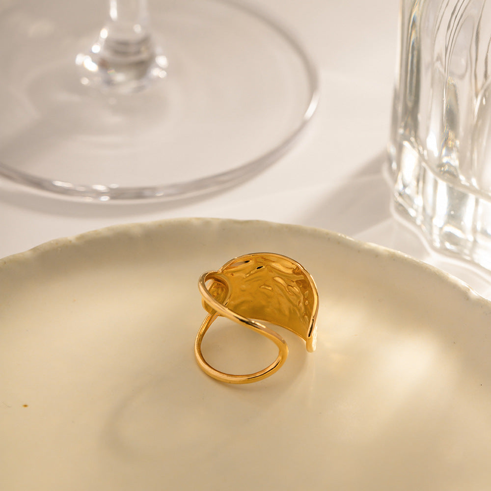 Ethereal Radiance Gold Ring