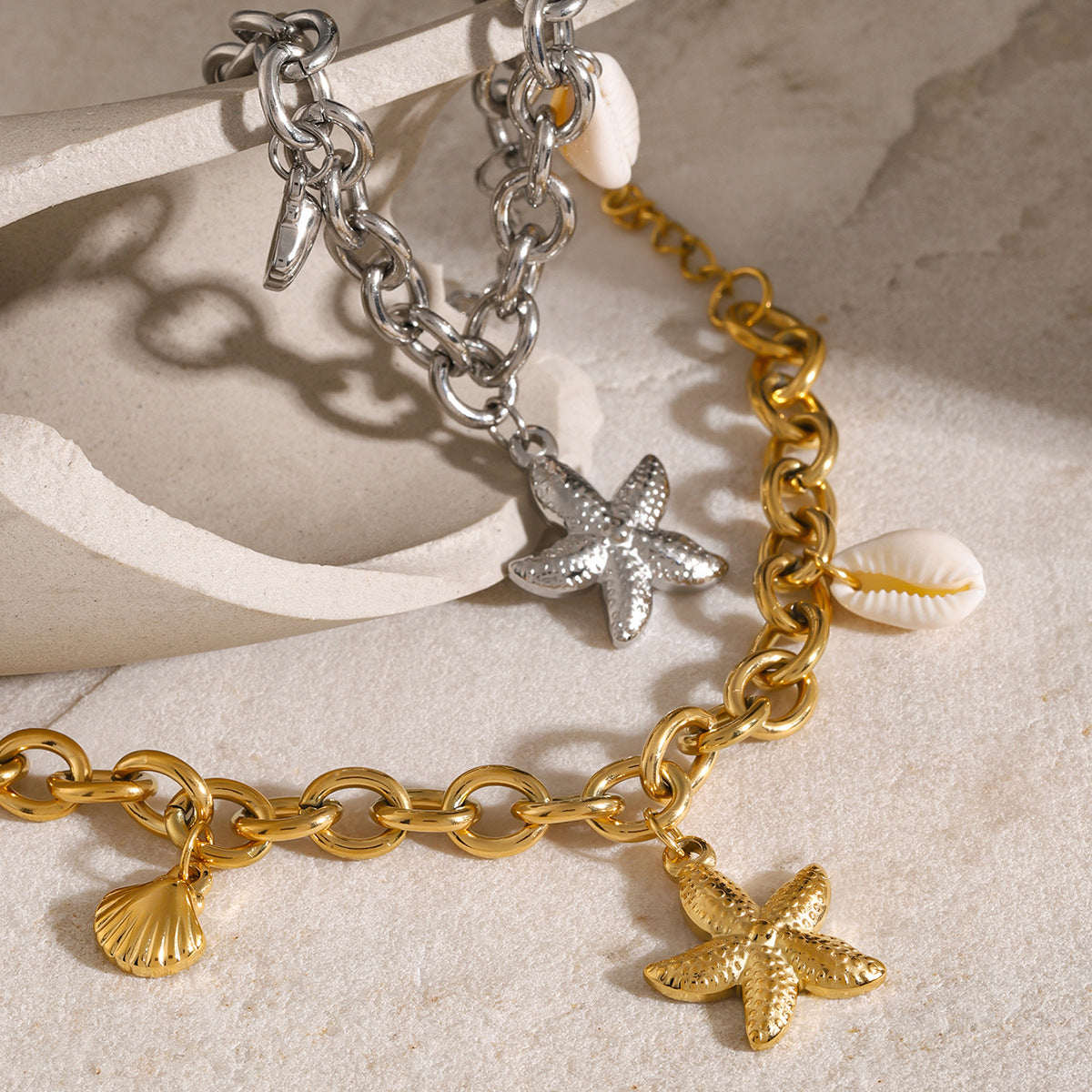 Ocean Breeze Gold Bracelet