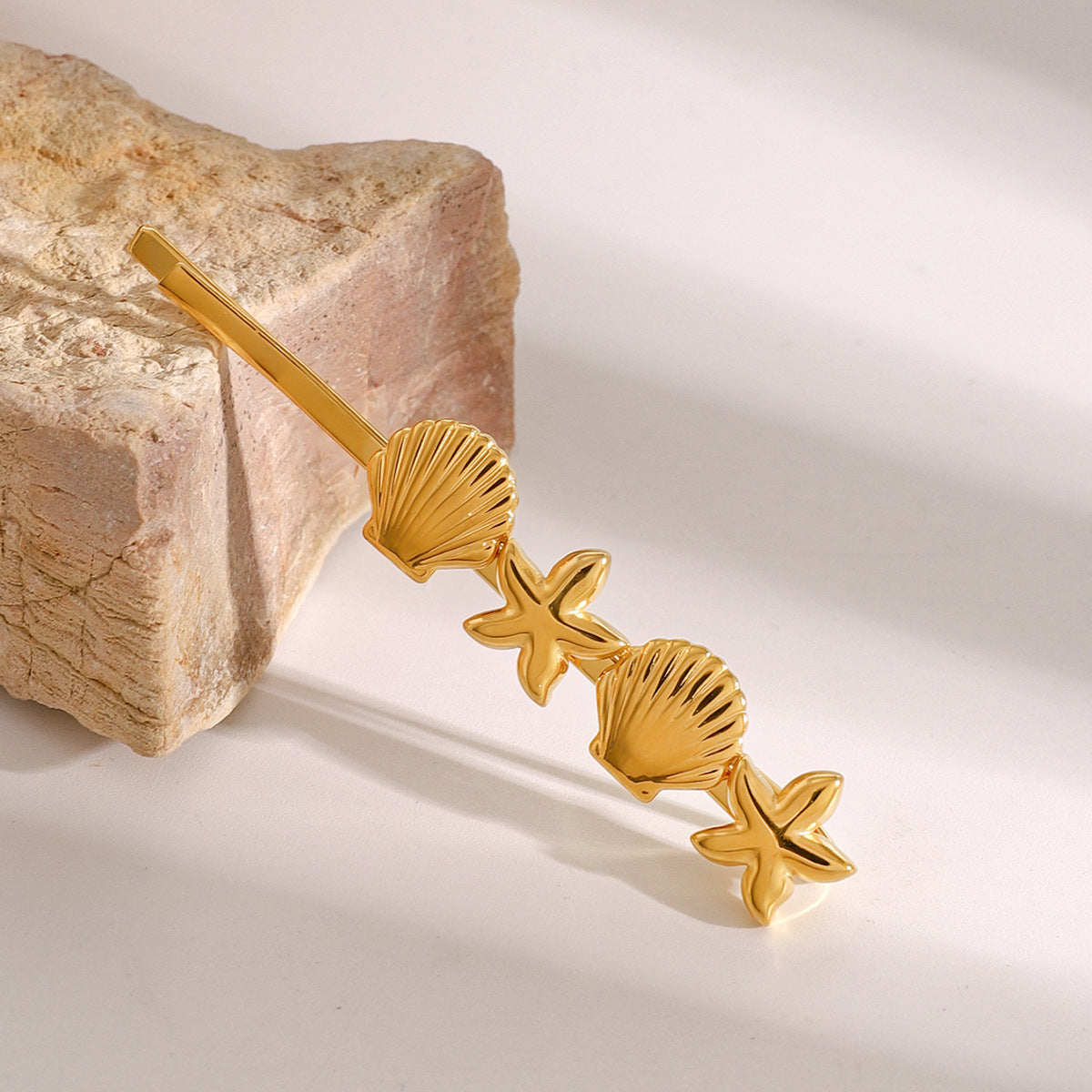 Mykonos Ocean Breeze Gold Hair Pin