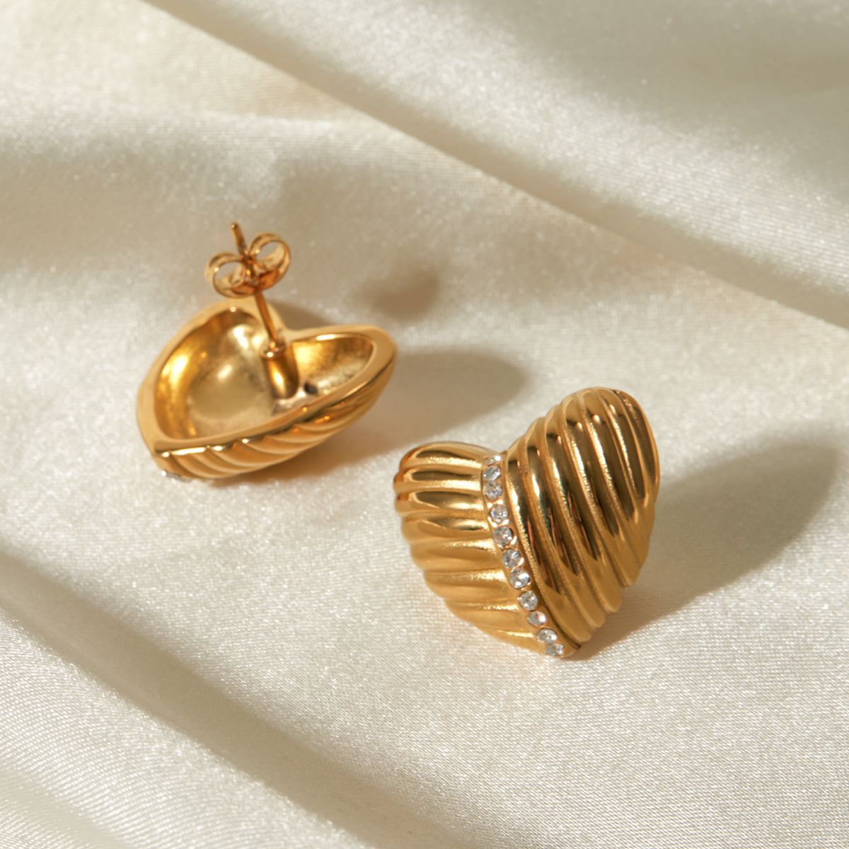 Celeste Heart Earrings