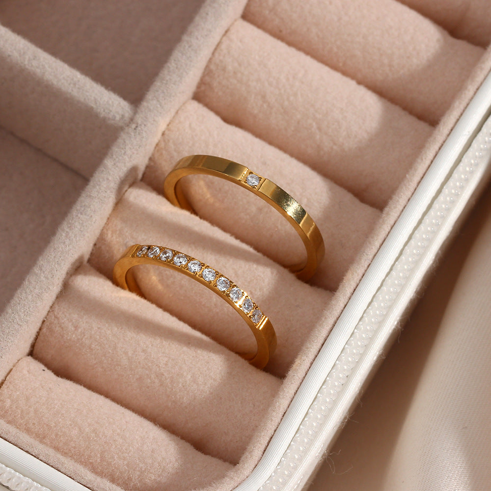 Radiant Sage Gold Ring