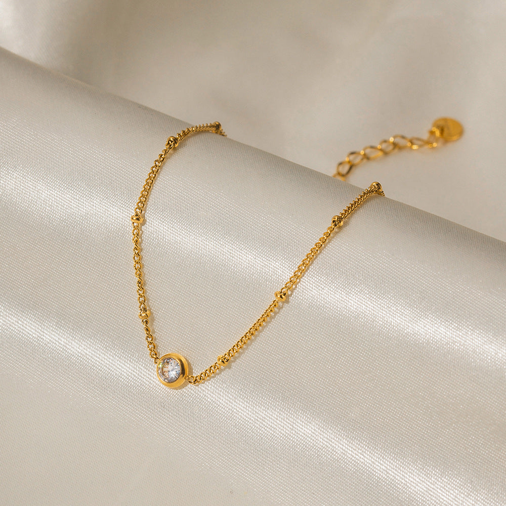Solstice Gold Anklet