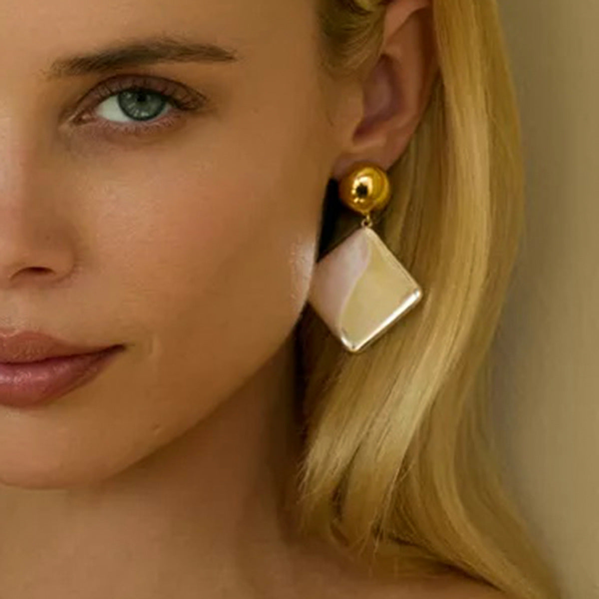 Oceanic Shell Drop Earrings