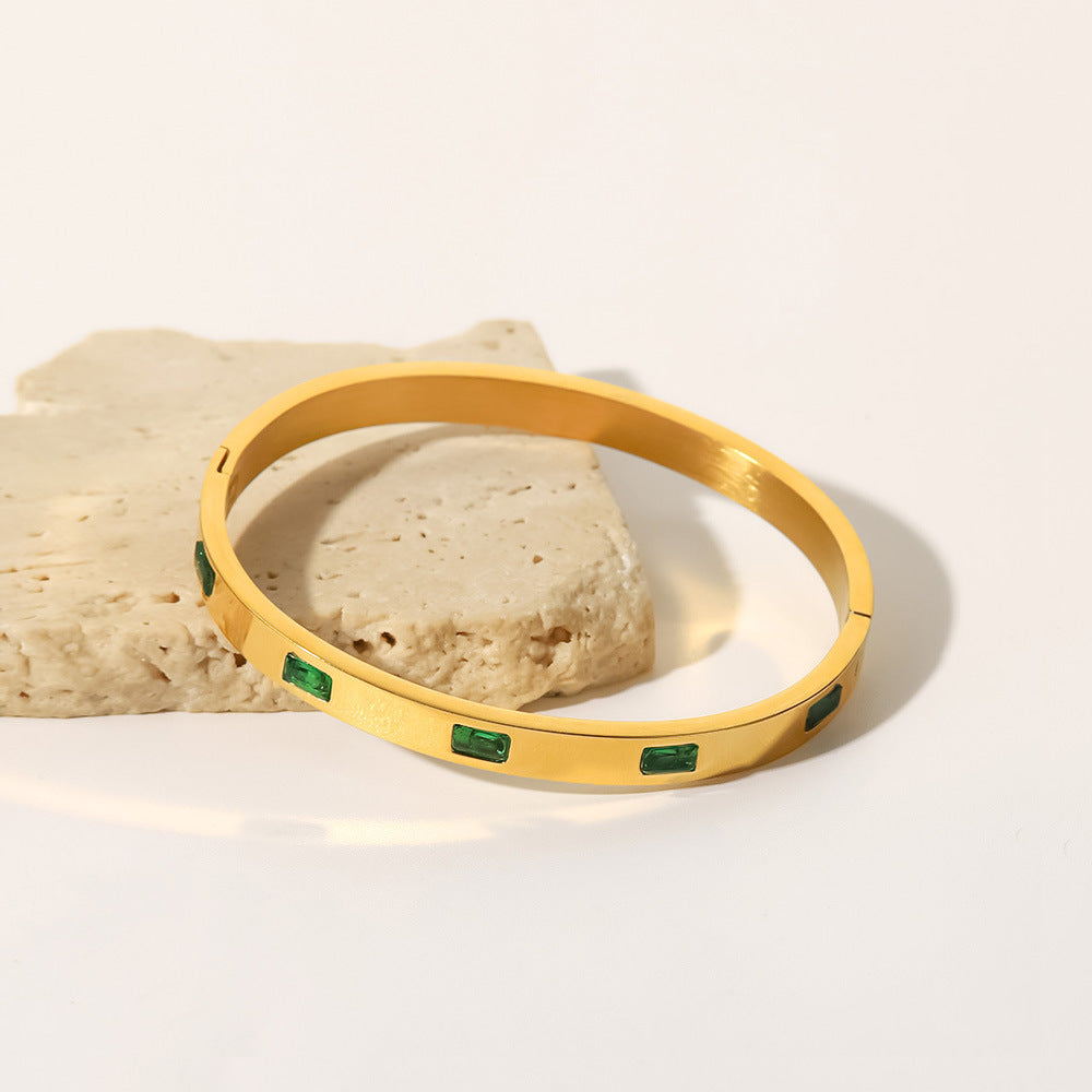 Regal Radiance Gold Bangle