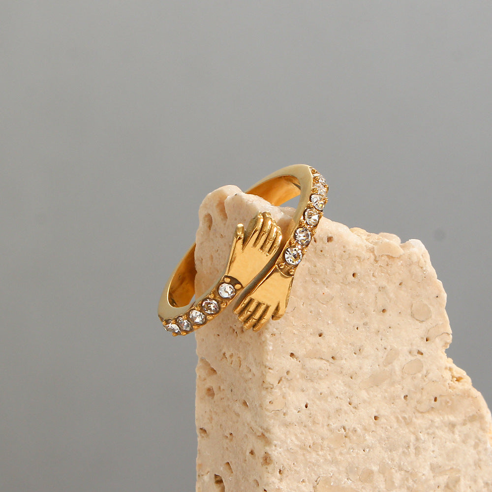 Amaryllis Radiant Gold Ring